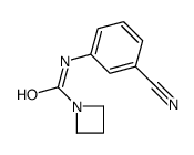 N-(3-cyanophenyl)azetidine-1-carboxamide Structure