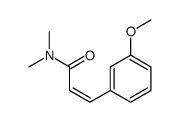 3-(3-methoxyphenyl)-N,N-dimethylprop-2-enamide Structure