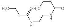 N-[2-(butanoylamino)ethyl]butanamide Structure