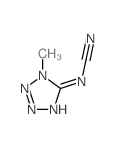 (1-methyltetrazol-5-yl)cyanamide Structure