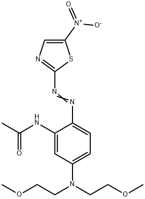 5'-[Bis(2-methoxyethyl)amino]-2'-(5-nitrothiazol-2-ylazo)acetanilide picture