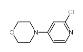 4-(2-氯-4-吡啶)吗啉结构式