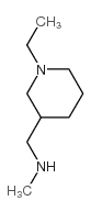 1-(1-ethylpiperidin-3-yl)-N-methylmethanamine结构式