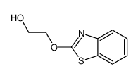 Ethanol, 2-(2-benzothiazolyloxy)- (9CI) Structure