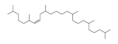 (E)-2,6,10,15,19,23-hexamethyltetracos-7-ene结构式