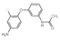 N-[3-(4-Amino-2-chlorophenoxy)phenyl]acetamide结构式