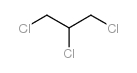 1,2,3-Trichloropropane structure