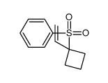 (1-ethenylcyclobutyl)sulfonylbenzene结构式