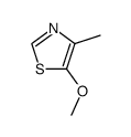 5-methoxy-4-methyl-thiazole结构式