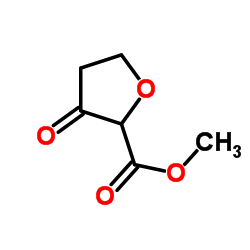 3-氧代四氢呋喃-2-羧酸甲酯结构式