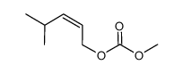 (Z)-4-methyl-2-penten-1-yl methyl carbonate Structure