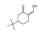 2-Hydroxymethylen-5-tert-butyl-cyclohexanon-(1)结构式