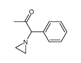 1-aziridin-1-yl-1-phenyl-propan-2-one结构式