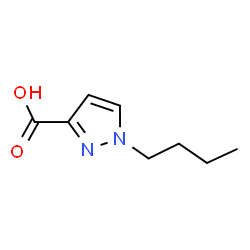 1-Butyl-1H-pyrazole-3-carboxylic acid Structure