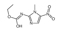 ethyl N-(1-methyl-5-nitroimidazol-2-yl)carbamate Structure