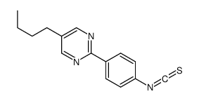 5-butyl-2-(4-isothiocyanatophenyl)pyrimidine结构式