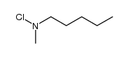 N-chloro-N-methylpentylamine Structure
