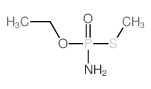 Phosphoramidothioicacid, O-ethyl S-methyl ester结构式