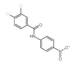 Benzamide,3,4-dichloro-N-(4-nitrophenyl)-结构式