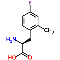 4-Fluoro-2-methyl-L-phenylalanine结构式