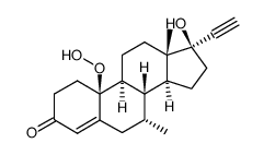 10β-Peroxy 4-Tibolone Structure