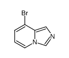 8-溴咪唑[1,5-a]吡啶结构式