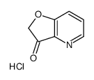 Furo[3,2-b]pyridin-3(2H)-one hydrochloride (1:1)结构式