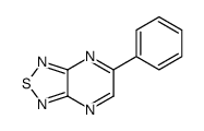 5-phenyl-[1,2,5]thiadiazolo[3,4-b]pyrazine结构式