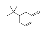 5-tert-butyl-3-methylcyclohex-2-en-1-one结构式