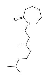 1-(3,7-dimethyloctyl)azepan-2-one结构式