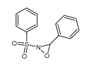 2-benzenesulfonyl-3-phenyl-oxaziridine结构式
