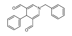 1-benzyl-4-phenyl-4H-pyridine-3,5-dicarbaldehyde Structure