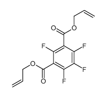 bis(prop-2-enyl) 2,4,5,6-tetrafluorobenzene-1,3-dicarboxylate结构式