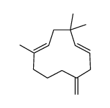 β-α-石竹烯结构式
