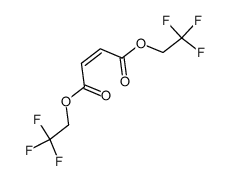 Bis(2,2,2-trifluoroethyl)maleate结构式