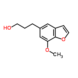 7-甲氧基-5-苯并呋喃丙醇图片