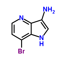 3-Amino-7-Bromo-4-azaindole结构式