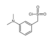 [3-(dimethylamino)phenyl]methanesulfonyl chloride结构式