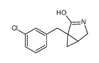 1-(3-Chlorobenzyl)-3-azabicyclo[3.1.0]hexan-2-one Structure