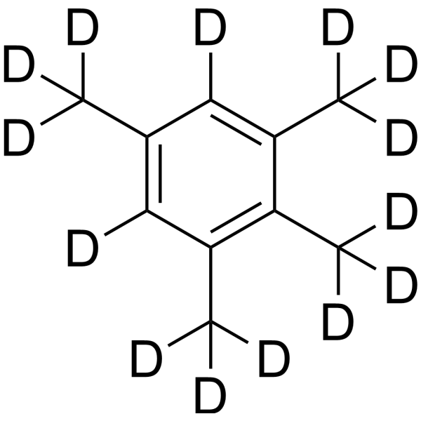 1,2,3,5-Tetramethylbenzene-d14结构式