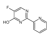 5-FLUORO-2-(PYRIDIN-2-YL)PYRIMIDIN-4-OL Structure