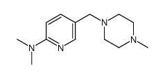 N,N-DIMETHYL-5-((4-METHYLPIPERAZIN-1-YL)METHYL)PYRIDIN-2-AMINE structure