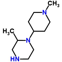 Piperazine, 2-Methyl-1-(1-Methyl-4-piperidinyl) Structure