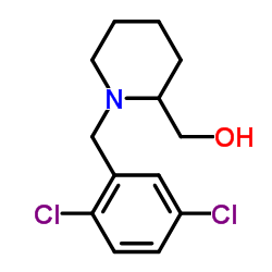 [1-(2,5-Dichlorobenzyl)-2-piperidinyl]methanol结构式