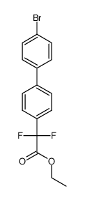 ethyl 2-(4'-bromo-[1,1'-biphenyl]-4-yl)-2,2-difluoroacetate Structure