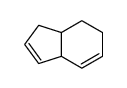 3a,6,7,7a-tetrahydro-1H-indene结构式