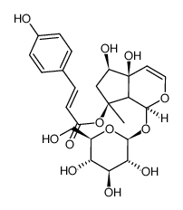 8-O-trans-p-coumaroylharpagide Structure