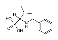 l-(1-(benzylamino)-2-methylpropyl)phosphonic acid Structure