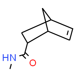 Bicyclo[2.2.1]hept-5-ene-2-carboxamide, N-methyl-, exo- (9CI) Structure