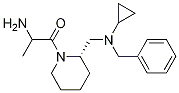 (S)-2-AMino-1-{2-[(benzyl-cyclopropyl-aMino)-Methyl]-piperidin-1-yl}-propan-1-one结构式